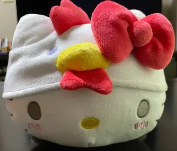 카라아게쿤 콜라보 키티 봉제 인형