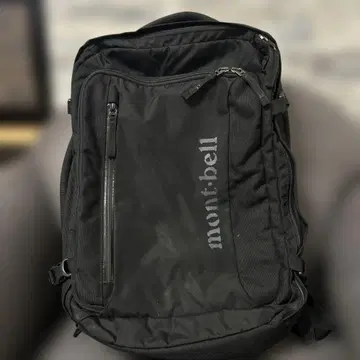 mont-bell 블랙 백팩