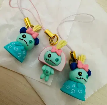 디즈니 스티치 시크릿 스트랩 스크럼프 설날