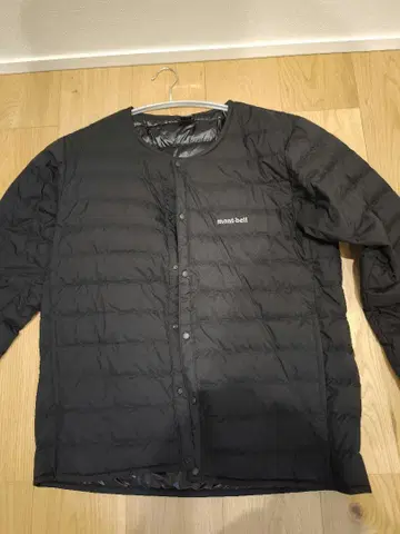 몽벨 스페리오 다운 라운드넥 자켓 L 블랙 시착만 한 상품