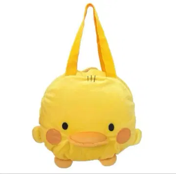 [ 새상품 미사용품 ] 병아리 모티브 봉제 인형풍 가방 레어 초레어