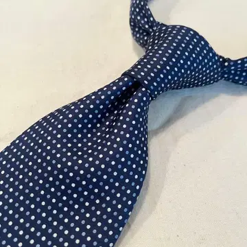 [ 청결한 도트 무늬 거의 미사용 ] 브룩스브라더스 넥타이 네이비
