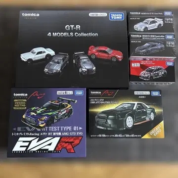토미카 오너스 미팅 에바 야리스 테스트카 GT-R 세트 GR