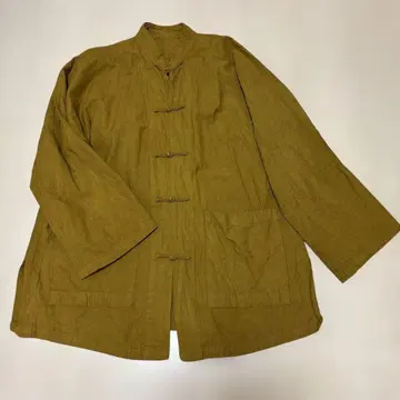 쳉 선생님의 일상복 차이나 버튼 긴팔 셔츠