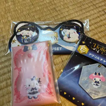 미개봉 산리오 해피 복권 E상 F상 G상 헬로키티 3종 세트