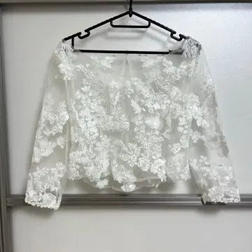 LILIO 브라이덜 블라우스 11호 와타베 웨딩 볼레로 스팽글