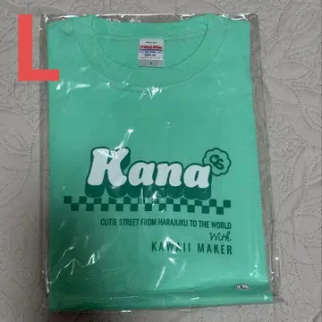 이타쿠라 카나 최애 어필 T셔츠 L