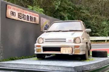 1/24 혼다 시티 터보 디오라마 완성품 케이스 포함 쇼와