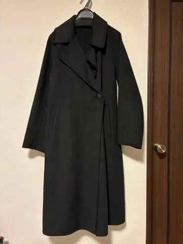 UNIQLO 코트 블랙 S