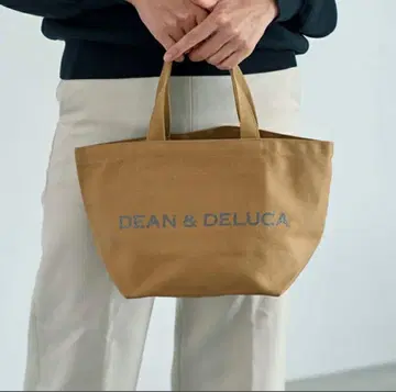 DEAN & DELUCA 자선 토트백 카페오레