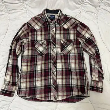 Wrangler 웨스턴 셔츠 빨간색 체크