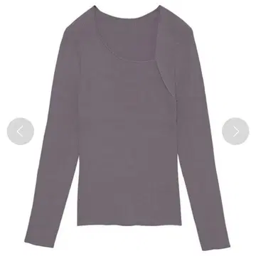 Sustainable 아지메 리브 니트 풀오버