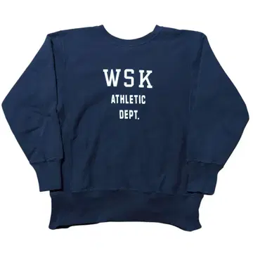 챔피언 리버스 위브 맨투맨 파랑 택 복각