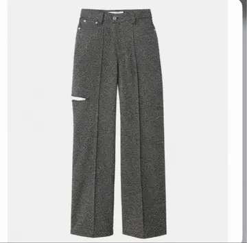 르쉘 블루 트위드 팬츠