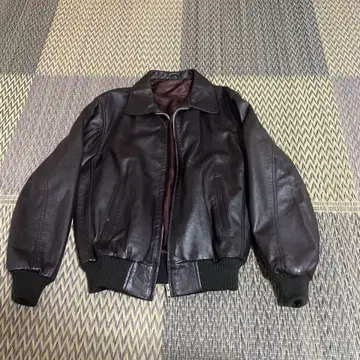 다크 브라운 봄버 자켓 L 사이즈