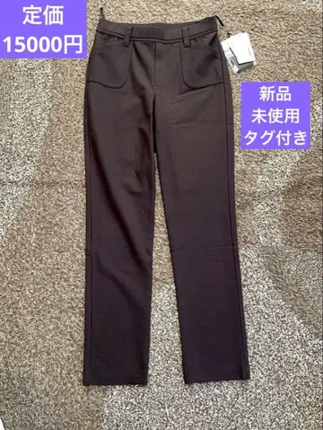 미사용 새상품 택 포함 lourdes 루 여성용 가을/겨울 팬츠 고급