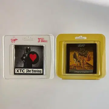 XTC 3인치 CD 싱글 2매 세트