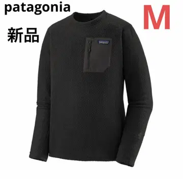대특가 택 포함 새상품 파타고니아 남성용 R1 에어 크루 블랙 M