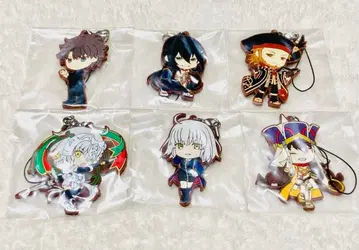 FGO 제일복권 ~검굉일섬~ 러버 스트랩 6종 세트