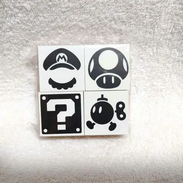 슈퍼 마리오 혜택 오리지널 스탬프 4세트 닌텐도