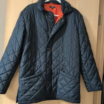 [ J.Crew ] 네이비 퀼팅 자켓 S