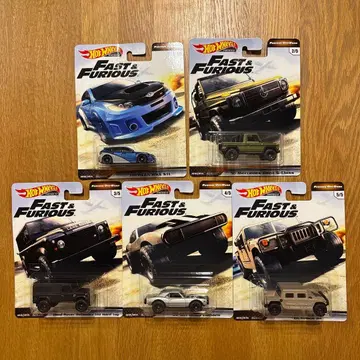 핫휠 와일드 스피드 5대 세트 4