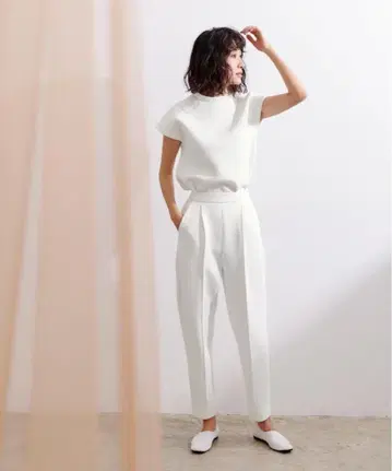 [ 새상품급 ] 유어즈 종이상자 상의 코쿤 팬츠 셋업 성인 여자