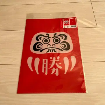 카츠오지 달마 클리어 파일 [ 미사용 새상품 ]