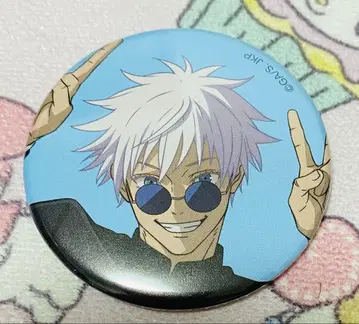 주술회전전 회옥옥절 고죠 사토루 캔뱃지