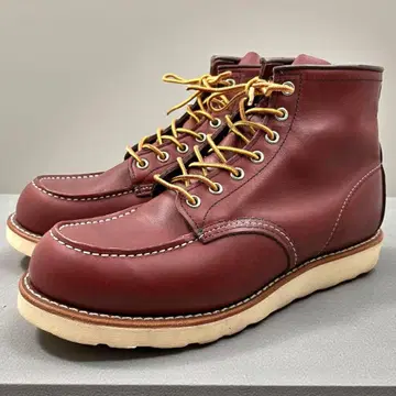 [ 새상품급 ] 레드윙 클래식 모크 9106 US9 부츠 브라운