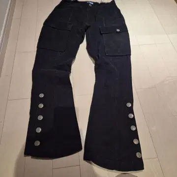 Y2k 부츠컷 데님 팬츠 블랙