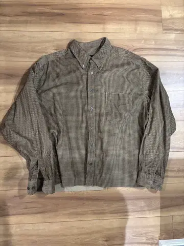 Eddie Bauer 체크 무늬 긴팔 셔츠 XL