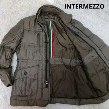 INTERMEZZO 다운 자켓 올리브 그린