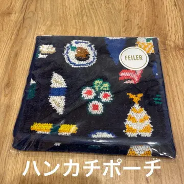 러브러리 byFEILER 스시 패턴 오스시 손수건 파우치