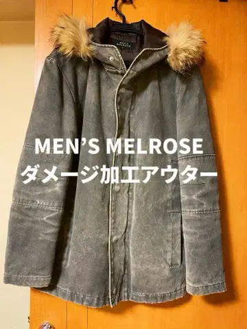 MEN'S MELROSE 데미지 가공 남성용 자켓 아우터