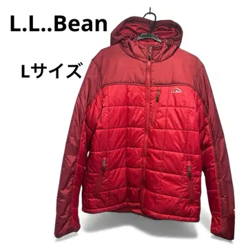 LL.Bean 후드 부착 자켓 레드 L 사이즈