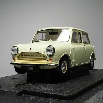 교쇼 1/18 모리스 미니 마이너 올드 잉글리시 화이트