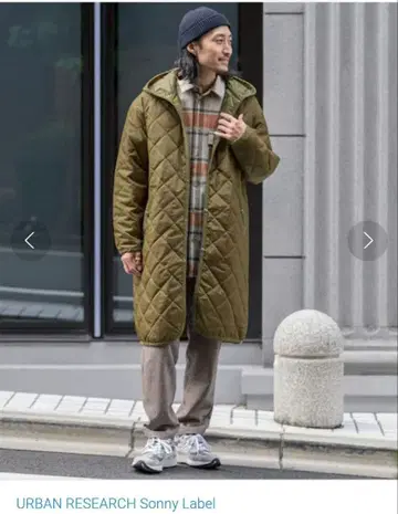 어반 리서치 퀼팅 자켓