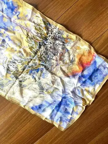 [ 새상품 ] 모네 실크 100% 스카프