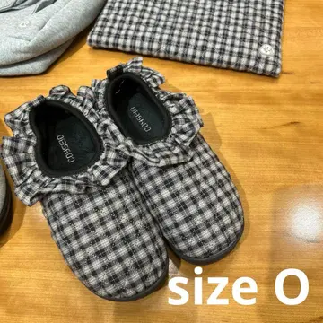 SUBU COYSEIO FLUFF CHECK PADDING SHOES