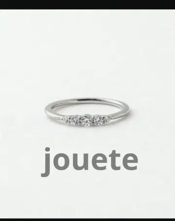 [ Jouete ] 핑키링 지르코니아 반지 쥬에테 반지