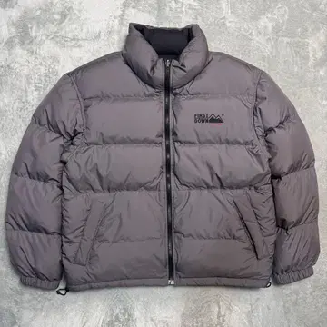 FIRST DOWN USA 다운 자켓 리버서블 블랙 그레이