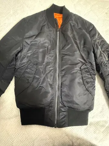 MA-1 플라이트 자켓 블랙