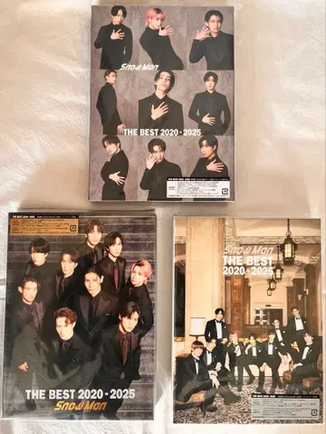 Snow Man THE BEST 2020-2025 3매조