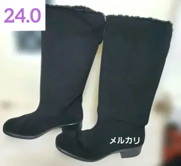 24cm TOP DRY GORE-TEX 방수 롱 부츠 보아 안감 블랙