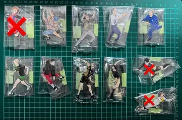 하이큐 10th 크로니클 아크릴 미니 피규어 아크릴 스탠드 8개