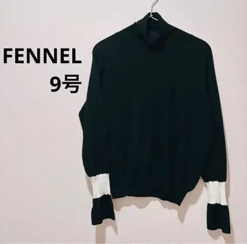 새상품급 페넬 야마다야 터틀넥 루즈핏 니트 FENNEL