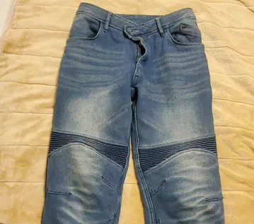 워크맨 EURO 보아 방풍 웜 팬츠 데님 네이비 M 사이즈