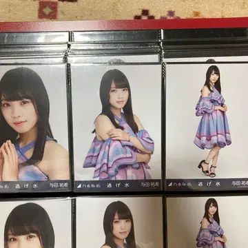 노기자카46 요다 유키 신기루 브로마이드 컴프