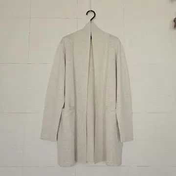 라에프 긴팔 포켓 부착 기모노 가디건 그레이지